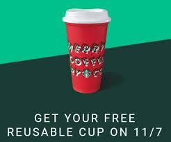 Along with the new cups, there's a potential source for some controversy to start brewing again. This year, the chain is giving out free reusable cups at Starbucks stores in the U.S. and Canada on Thursday, November 7, to customers who order a holiday beverage. The chain offered a similar promotion when it released its holiday cups last year, but many locations ran out of the reusable cup within minutes of opening, leaving many fans empty handed. Although the the cups were available for purchase later on, many were upset that the stores did not stock more of the free ones. Did you get a reusable cup at Starbucks last year?