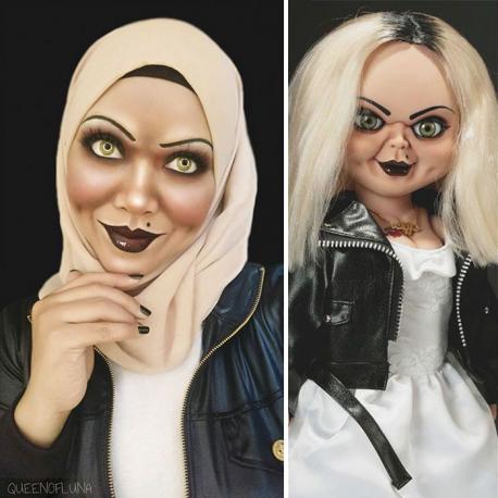 Next, something a little more evil, The Bride of Chucky. What do you think of this one?