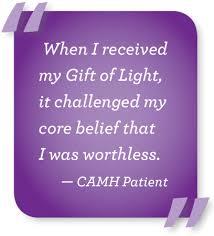 For someone suffering from addiction and severe mental health issues, sometimes all it takes is a small token of kindness and familiarity to support them in their rehabilitation. Gifts of Light are practical, meaningful gifts that meet the unique needs of patients at Toronto's Centre for Addiction and Mental Health (CAMH). Purchasing Gifts of Light on behalf of your friends and family goes to help people in crisis on their journey to recovery. Gift of Light was founded in 2008 thanks to the generosity of our donors, and continues today as a 100% donor-funded program. Over 13,000 patients each year benefit from the everyday essentials, such as pyjamas, slippers or personal care items, gifted to them through generous donations. Have you ever given a gift to someone like this, that directly goes to help someone in crisis or in need?