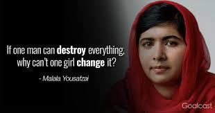 Her incredible life story has been one of the many striking youth activism stories of the decade. She had already achieved notoriety for activism by the time she reached college age. For Malala, education is at the root of everything she's worked for. She was only 16 years old, when she was shot by the Taliban, in an assassination attempt in retaliation for her activism in the rights for girls to have an education. After surviving, she continued to champion for those rights even harder, and more vocally. She was determined to not give up the fight until every girl could go to school. She established the Malala Fund, a charity dedicated to giving every girl an opportunity to achieve a future she chooses. In recognition of her work, she received the Nobel Peace Prize in December 2014 and became the youngest-ever Nobel laureate. Malala is now 22 years old and in her last year of undergrad education at Oxford University, and just as dedicated to her cause as the day she was shot. Do you feel some people are just born to change the world in a big way, like Malala?