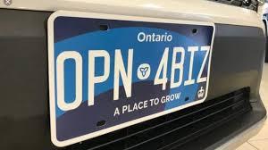 Ontario introduced new automobile license plates on February 1st, a project of the Ontario Progressive Conservative government and Premier Ford. From that date on, new plates issued for passenger vehicles will be two-tone blue with white numbers and letters instead of the opposite. There's just one slight problem -- the new license plates are 'virtually unreadable' at night, according to police. Apparently, even though before launching the new plates, the government said, it consulted with 