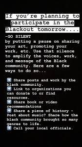 Despite the name 'Black out Tuesday' being attribute to it, this is not just a 24-hour initiative. We should be in this for the long haul, until racism is eradicated. There are positive steps you can do to show your support for the protesters (these are different from the looters, remember) and end racism once and for all. Have you, or will you, do any of these steps?