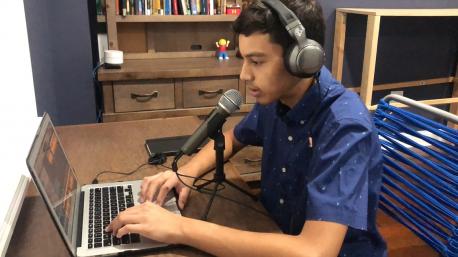 With Florida becoming a hot spot for Covid-19 outbreaks, one Florida teen decided to change that. Every week, 15-year-old Faizan Zaidi is asking important questions sharing what he learns with others as part of a new podcast called 