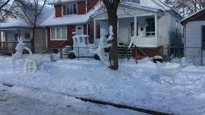 A fellow Winnipeg man has turned his front yard into a positively 