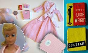 Barbie has evolved into a doll telling children that he can be whatever they want -- a pilot, an engineer, a dentist or even a racing car driver. But if you were in a kid in the '60s, you might have owned a Slumber Party Barbie. Talk about setting a bad example. This Barbie came with a scale that showed an unwavering weight of 110 lbs, and included a diet book titled