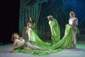 A Midsummer Night's Dream has often been referred to as Romeo and Juliet turned inside out--a tragedy turned farcical. Both are based on the story of