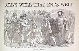 If you read one of my previous surveys, you know how Macbeth is believed to be unlucky (at least to say the name is), but did you also know it is believed that All's Well That Ends Well, is too. During rehearsals for a revival of the play in London in 1741, one of its stars, William Milward fell gravely ill. The premiere was postponed until the following January, but during the opening performance, the female lead, Peg Woffington, fainted, and her part had to be read by another actress. They postponed the next performance so that Woffington could recover, but Milward fell sick again, causing more postponements. Milward died several days later after completing only one performance. The entire thing was enough to put producers off staging Shakespeare's tragi-comic romance for another decade. Do you believe that a play can be 