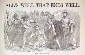 If you read one of my previous surveys, you know how Macbeth is believed to be unlucky (at least to say the name is), but did you also know it is believed that All's Well That Ends Well, is too. During rehearsals for a revival of the play in London in 1741, one of its stars, William Milward fell gravely ill. The premiere was postponed until the following January, but during the opening performance, the female lead, Peg Woffington, fainted, and her part had to be read by another actress. They postponed the next performance so that Woffington could recover, but Milward fell sick again, causing more postponements. Milward died several days later after completing only one performance. The entire thing was enough to put producers off staging Shakespeare's tragi-comic romance for another decade. Do you believe that a play can be