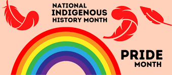 June is Indigenous History Month and Pride Month. Both recognized by the Government of Canada, June is a time to celebrate the history, diversity, and contributions of Canadians who identify as Indigenous or as members of the LGBTQ+ community. Both of these groups have been attacked and ostracized for being who they are, and both of these groups have had to fight for basic human rights we take for granted -- to be able to live free of persecution, and live their authentic selves. Were you aware that it was Indigenous History Month and Pride Month?