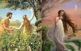 Sure we all know who Eve was...Eve was supposedly the first woman created just for Adam, a helpmate suited for him. But, according to medieval Jewish tradition, Lilith was Adam's first wife, before Eve. When Adam insisted she play a subservient role, Lilith grew wings and flew away from Eden. She is cited as having been 
