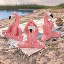 Combining the love of yoga with pink flamingos, this item is currently sold out on Amazon (sorry). Described as