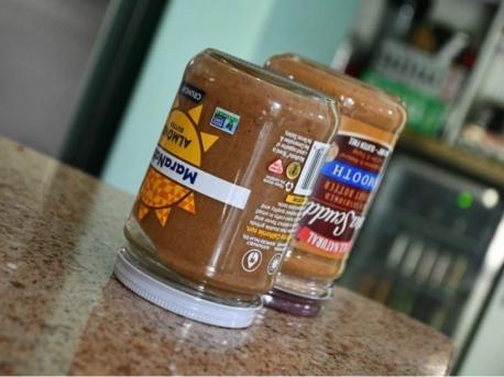 Love natural peanut butter but hate when it separates? It's easy – store the jar upside down, and you'll never have this issue again. The oil will travel down towards the lid and mix nicely with the peanut butter, ending the frustration of the separation. Have you tried this 