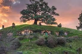 Fans of Peter Jackson's Lord of the Rings trilogy will be happy to know that strolling through The Shire can become reality. The hobbit-sized dwellings were built among the farmland of Matamata, New Zealand, and are still there today. In fact, they were rebuilt when The Hobbit franchise was being filmed in the early 2010s, and have been preserved in tip-top shape. Now, there are locals who host tours of the many quaint gardens, hobbit holes, double-arch bridges, and more. Would you like to visit this movie set?