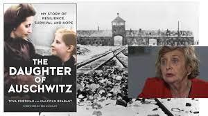 Tova Friedman wrote a memoir as well, titled The Daughter of Auschwitz. In the book, which she wrote along with Malcolm Brabant, Tova talks about her amazement at surviving and the fact that her whole barrack survived. Her barrack was actually taken to the gas chambers, but they were sent back for an unknown reason. Tova says she feels she has an obligation to tell her story, 