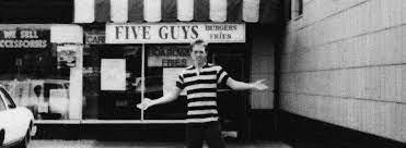 Five Guys was founded by a man named Jerry Murrell, who named the restaurant after his four sons: Jim, Matt, Chad and Ben. The year after the first location opened, however, he had another son named Tyler. To make up for his mistake, Jerry Murrell now claims that the 