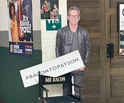 In the movie, Ren McCormack, played by Bacon, is a teenager from Chicago who moves to the fictional small town of Bomont. There, he fights to overturn the ban on dancing instituted by a local minister. Ren has to fight for what he wants, even though the odds are against them. Ren's locker, where he spent a lot of time at in the movie, is still at the school and marked on the inside with a plaque. Don't you think it's great that the school kept the locker there?