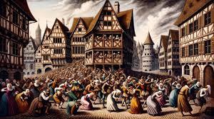 In July 1518, a young woman began dancing in the streets of Strasbourg, a town in what is now France. Other townspeople joined in. They all claimed they had the uncontrollable urge to keep dancing. The dancing fever spread until several hundred people felt compelled to dance. Once they started dancing, however, they couldn't stop, and this continued for about two months. As the days turned into weeks, the near-constant dancing began to take its toll. Dancers collapsed from exhaustion, dehydration, and injuries. Some of them even died. As quickly as it started, the Dancing Plague ended. The cause of the bizarre dancing affliction is still unknown, but the most widely accepted theory is mass hysteria. Have you ever heard about this dancing plague?