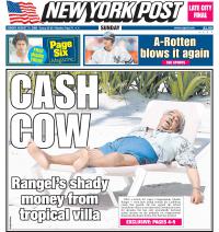 Rangel recently went on a diet after seeing an unflattering picture of himself on the cover of the New York Post. Did you hear about this?