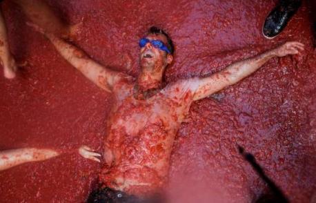 Every August the Tomatina festival comes to Bunol, Spain and is basically the world's largest food fight. Would you be interested in attending?