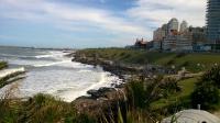 When I was a kid I used to visit Mar del Plata in Buenos Aires Province, Argentina. I loved the place except in January or February because it was too full of people. I loved the stone architecture, the cliffs, the shore and how peaceful and safe it used to be. The locals were, and still are, mostly very friendly people. This weekend I took my daughter to spend a day there. My last visit was around 17 years ago. Now the city seemed to be divided in two: the rich, beautiful Mar del Plata, and the dangerous downtown where you felt you were stalked by street thieves (kids) most of the time. Did you ever visit Mar del Plata?