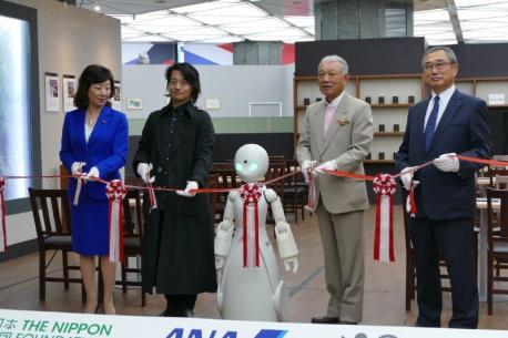The robots were controlled with the help of a computer which tracks the eye movements of bed-bound people. It allowed them to move robots, make them pick up objects and even talk to customers. Essentially, disabled people had the ability to use these robots as 'proxies'.