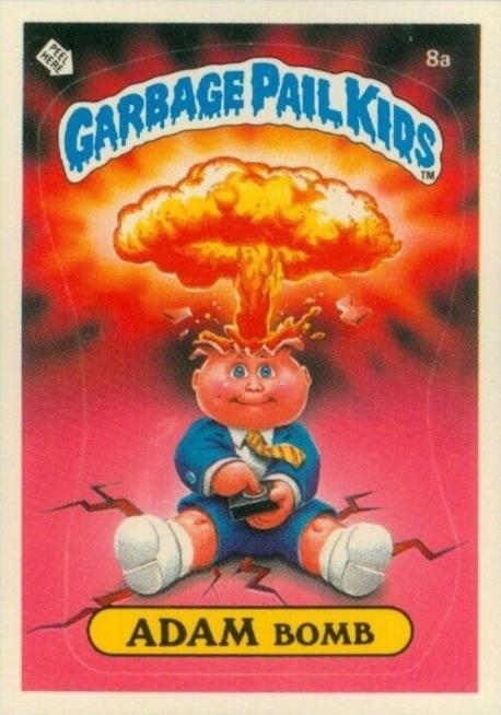 Have you ever heard of or did you collect and trade Garbage Pail Kids cards as a kid?