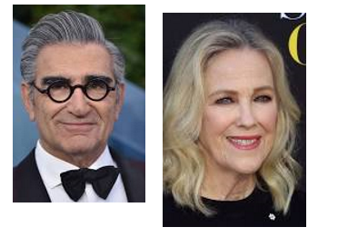These 2 are an amazing duo in movies like A Mighty Wind, Best in Show, and most recently as the Mom and Dad in Schitts Creek. Of course Catherine Ohara is well know from the Home Alone movies and Eugene Levy from the American Pie movies. Which is your favorite?
