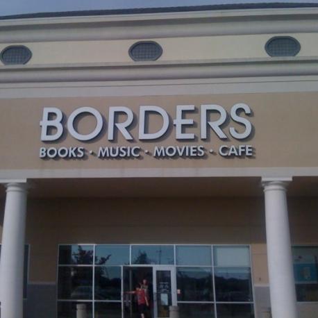 Border's Books - Founded in 1971 in Ann Arbor Michigan, it went out of biz in 2011, as well as the Waldenbooks stores the operated. When it went bankrupt, Borders was second only to Barnes & Noble and its failure stranded over $200 million in unused gift cards. It's generally felt the chain over-reached in terms of types of stores such as the smaller Border's Express, ones in airports, or even being acquired by Kmart for a while. Another I worked at for a while as inventory manager. Ever visit one?