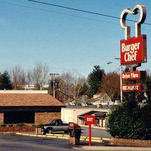 Burger Chef - began in 1954, this fast food chain went defunct in 1996. In it's glory days had 1,050, the second largest such chain behind McDonald's. Speaking of which, they offered a Funmeal for kids as of '72 and when McDonald's started their Happy Meal in '79 tried to sue, but lost. In any case, there was one of these in the parking lot of our local Kmart in Michigan, both within walking distance, so a hangout place for kids. Ever been to one?