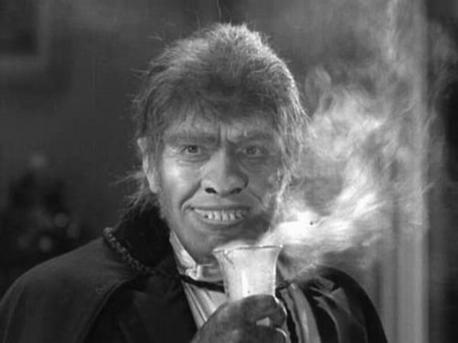 Werewolf of London - a 1935 horror flick starring Henry Hill. However, the video brings to mind more Mr. Hyde to me from Robert Louis Stevenson's classic novel. Boils down to is Warren really singing about werewolves, or preying dangerous men sometimes called wolves?