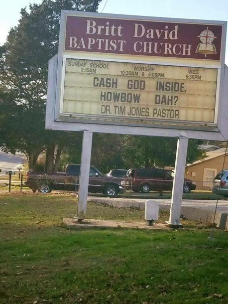 A Georgia church has taken a page from teen whose 