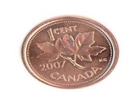 As of the 2012 Federal budget, the Canadian mint will no longer be producing the penny coin. It will remain legal tender, but there won't be any new ones, so prices will have to be rounded up, or down, to the nearest 5 cents. Pennies cost more to produce than they're worth. What do you think?