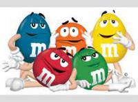 Do you eat your M&Ms by color? I have to eat mine in this order---green, blue, red, orange, yellow, and brown.