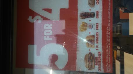 Have you visted Burger King to try the 5 for $4 menu yet?