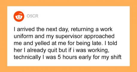 Is it ever justified to quit on the first day?