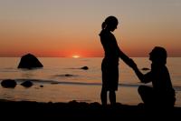 Do you think there is any correlation between a romantic marriage proposal and the success of a marriage?