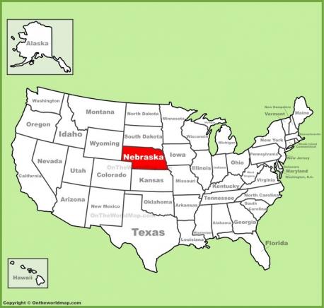 Nebraska - the name is based on an Oto Indian word Nebrathka meaning 