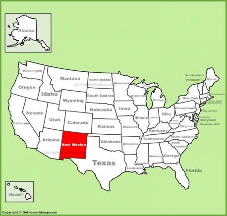 New Mexico - Spanish settlers named the region Nuevo México (New Mexico) after the Aztec Valley of the Rio Grande River in Mexico. Does this name fit the state?