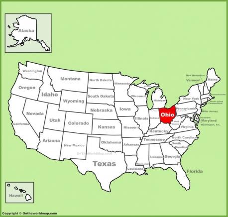 Ohio - The name originated from the Seneca word ohiːyo', meaning 