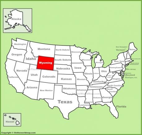 Wyoming - The word could be derived from a Delaware word meaning