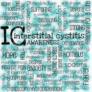 Interstitial cystitis,(IC) sometimes called painful bladder syndrome can cause discomfort similar to what you might feel with a urinary tract infection (UTI). But unlike a urinary tract infection that's caused by bacteria, interstitial cystitis cannot be treated with an antibiotic. . Although there's no cure for interstitial cystitis, there are medications that can offer some relief. Are you familiar with Interstitial Cystisis?