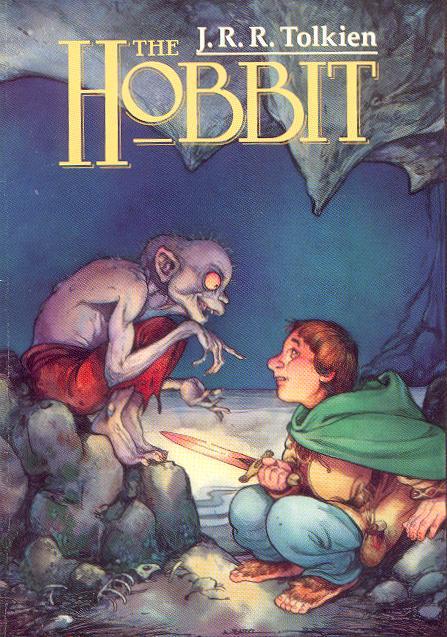 Have you read The Hobbit graphic novel adaptation (published in 1989 as a 3-part comic and later released in a single volume in 1990) by Chuck Dixon and David Wenzel?