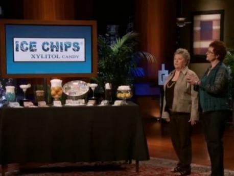 Are you familiar with ICE CHIPS candies/mints that were originally discovered on Shark Tank, created by two grandmothers?