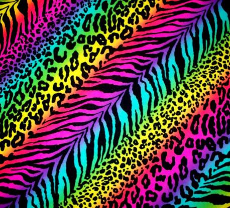Do you like animal prints in unusual colors, such as rainbow, neon, or pastels?