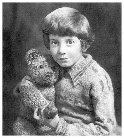 Did you know his son, Christopher Robin Milne, wrote books about his childhood and memories of his father's stories about Winnie the Pooh?