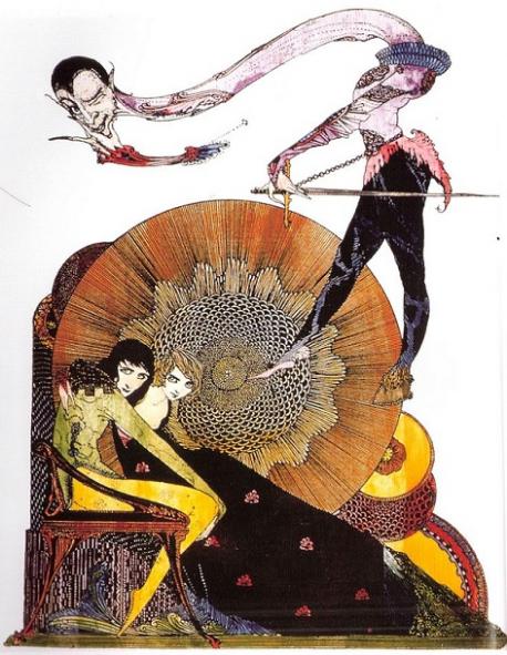 Here is one of his Faust book illustrations. Do you like it?