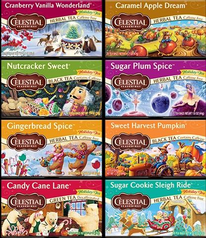 Which of the Celestial Seasonings holiday tea flavor blends do you like (or would you like to try)?