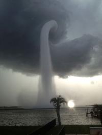 Have you ever witnessed a water spout?