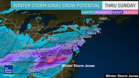 Have you been affected by winter storm Jonas in anyway?