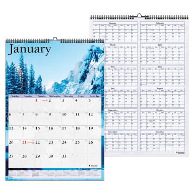 Do you have at least two or more wall calendars hanging in your home right now?